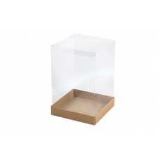 Прозрачная коробка - 12х12х18 см