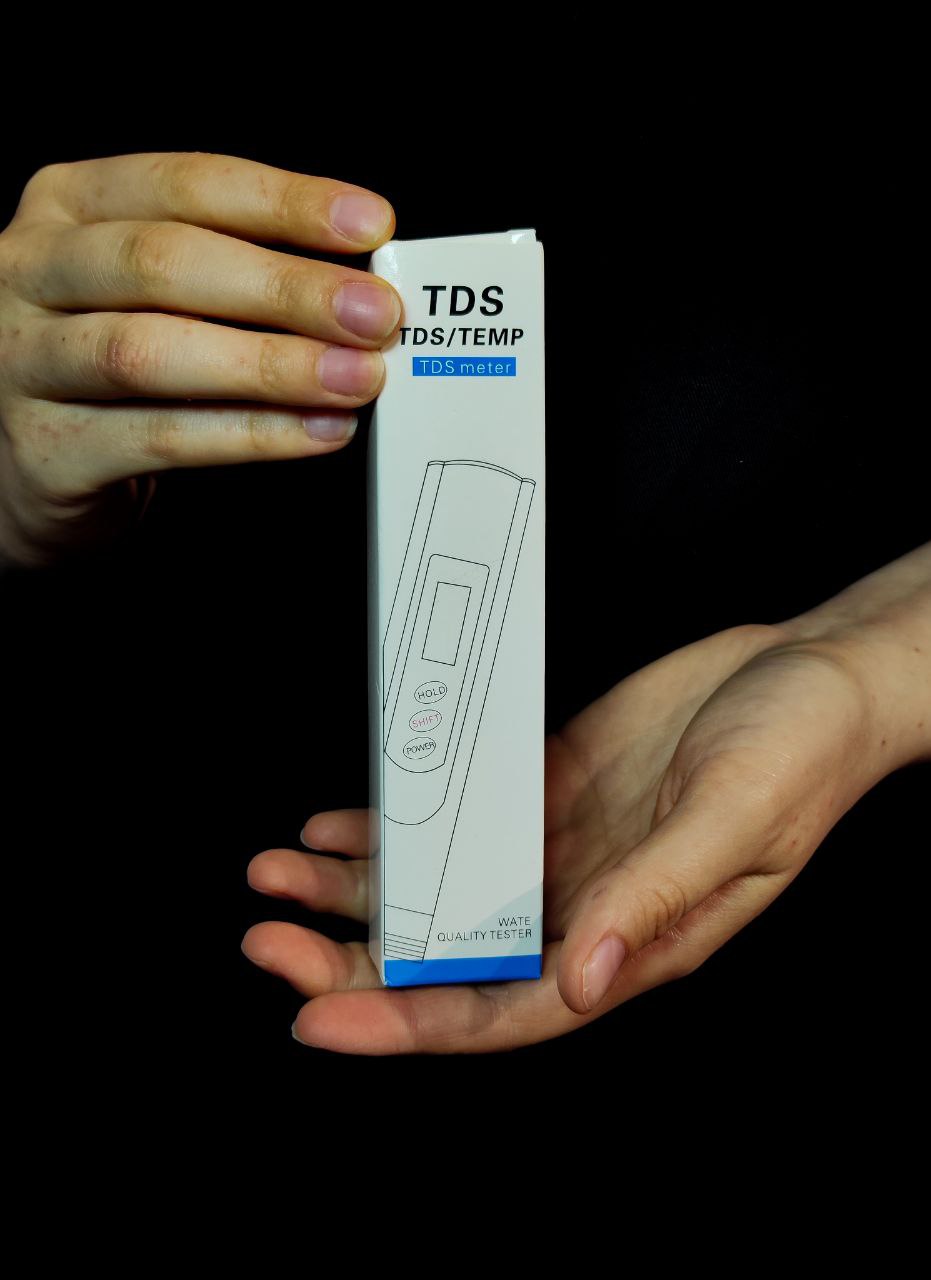 Солемер (TDS-метр), тестер качества воды с термометром