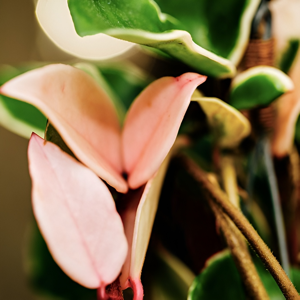 Хойя Карноза Альбомаргината (Hoya Carnosa Albomarginata) D10см