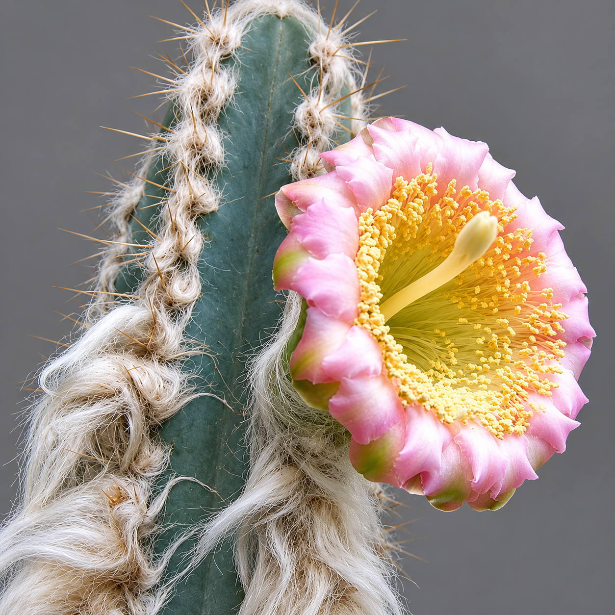 Пилозоцереус Лейкоцефалус (Pilosocereus Leucocephalus) D5см